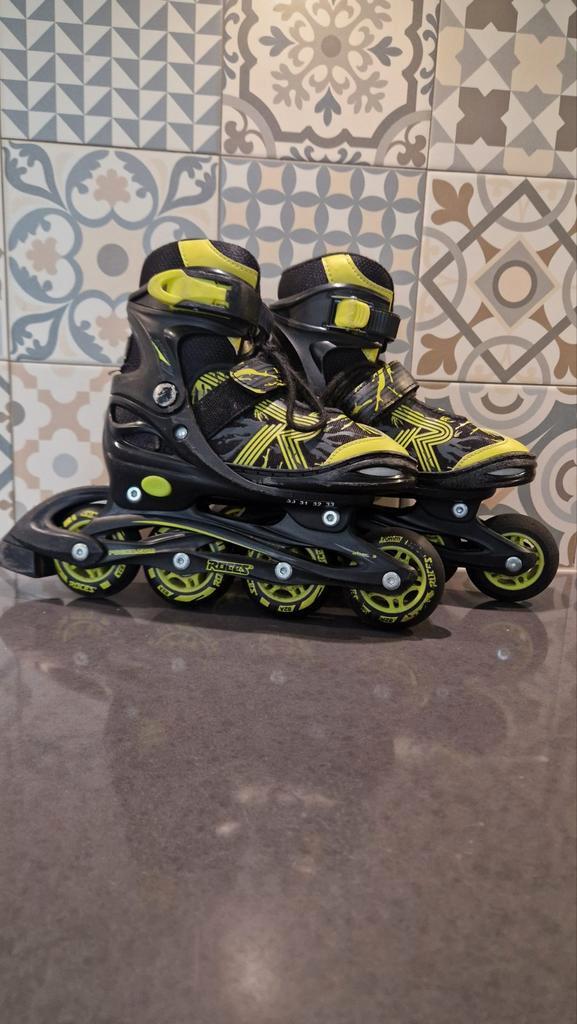 Roces verstelbare skeelers maat 30 - 33, Sport en Fitness, Skeelers, Gebruikt, Inline skates 4 wielen, Roces, Kinderen, Verstelbaar