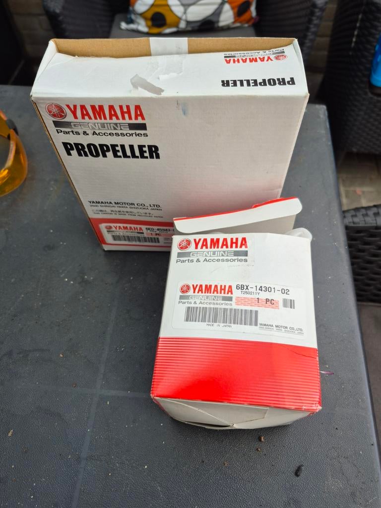 Yamaha prop en carb. 5 pk, Ophalen of Verzenden