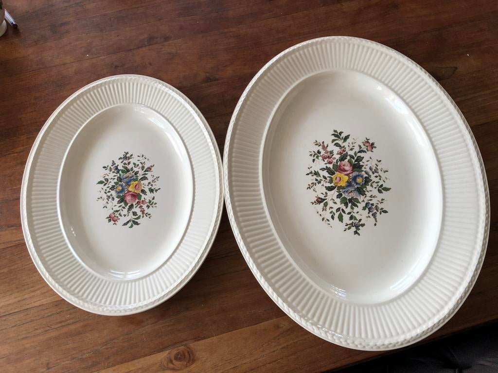 Wedgwood conway ovaal schaal 30cm 35cm, Ophalen of Verzenden, Wedgwood, Porselein, Schaal of Schalen