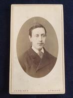 CDV, Jongeman, J.H. KRAMER, UTRECHT, Carte de Visite 2, Ophalen of Verzenden, Voor 1940, Gebruikt, Foto