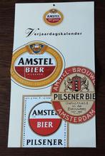 Amstel verjaardagskalender, Ophalen of Verzenden, Zo goed als nieuw, Overige typen, Amstel