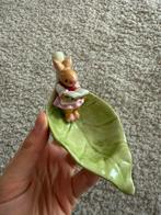 Villeroy Boch Pasen Leaf Bowl Bunny haasje op blad, Ophalen of Verzenden, Zo goed als nieuw