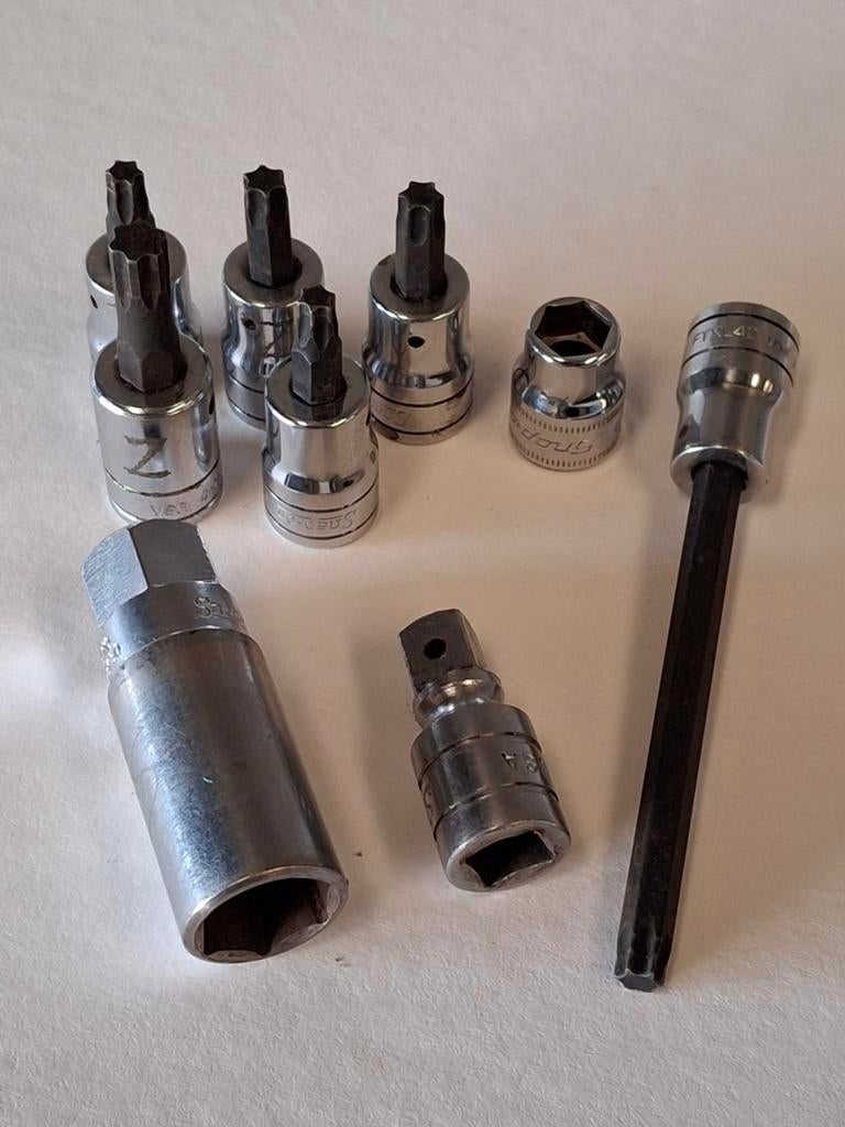 Snap-on dopsleutels / doppen bougiesleutel e.a, Ophalen of Verzenden