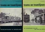 TWEE TRAM BOEKJES TRAM EN TRAMLIJNEN., Ophalen of Verzenden, Zo goed als nieuw, Tram, Boek of Tijdschrift