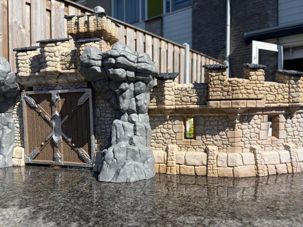 Schleich kasteel, Ophalen, Gebruikt