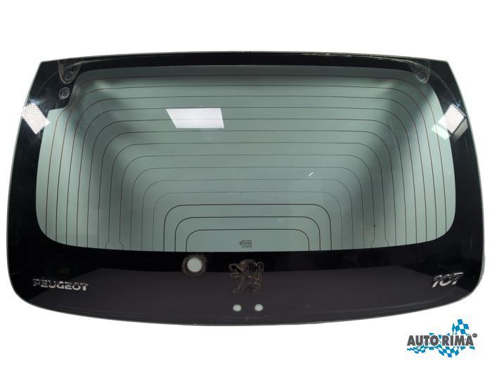 Ruit achter van een Peugeot 107, Gebruikt, -, -, Ophalen of Verzenden