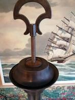 XXXL ANTIEKE ART DECO ITALIAANSE STAANDE SCHEEPS LAMP 175 CM, Antiek en Kunst, Ophalen