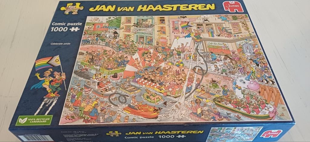 Jan van Haasteren puzzel, Ophalen of Verzenden, 500 t/m 1500 stukjes, Zo goed als nieuw