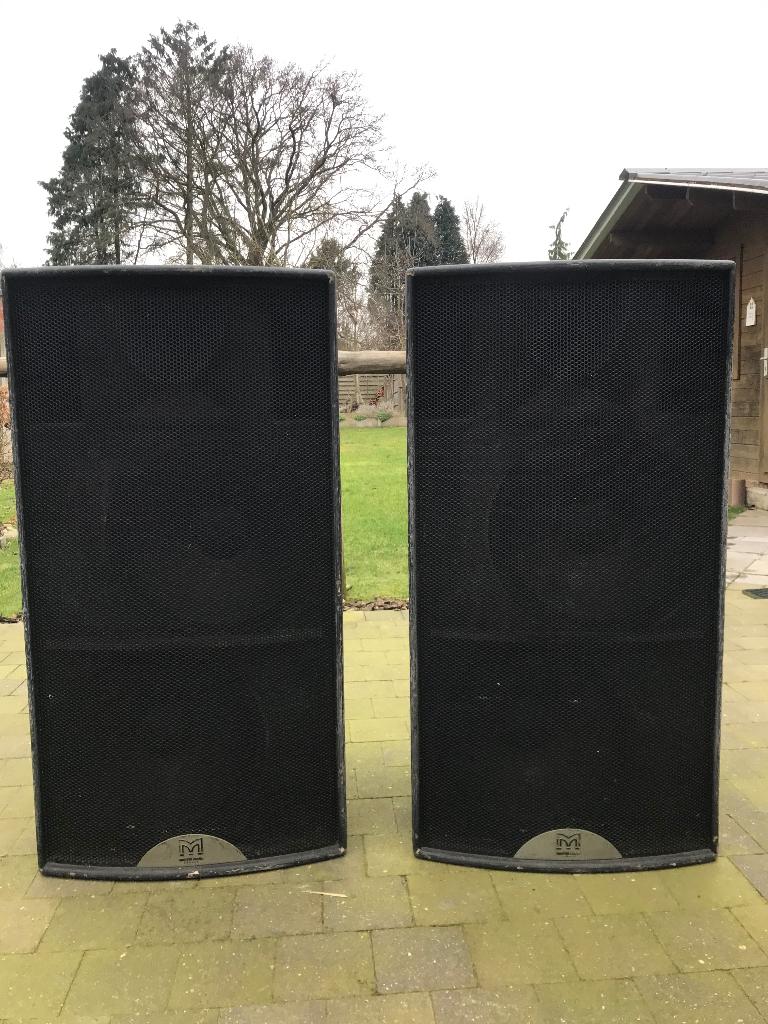 Martin Audio F215, Audio, Tv en Foto, Luidsprekers, Gebruikt, 120 watt of meer, Front, Rear of Stereo speakers, Ophalen