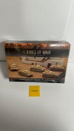 Nieuw | Flames of War | Panzer IV Tank Platoon, Hobby en Vrije tijd, Wargaming, Ophalen of Verzenden, Nieuw, Historisch