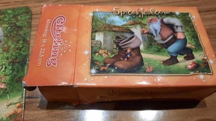Efteling Puzzel Klein Duimpje - Sprookjesboom, Kinderen en Baby's, Speelgoed | Kinderpuzzels, Gebruikt, 4 tot 6 jaar, 10 tot 50 stukjes