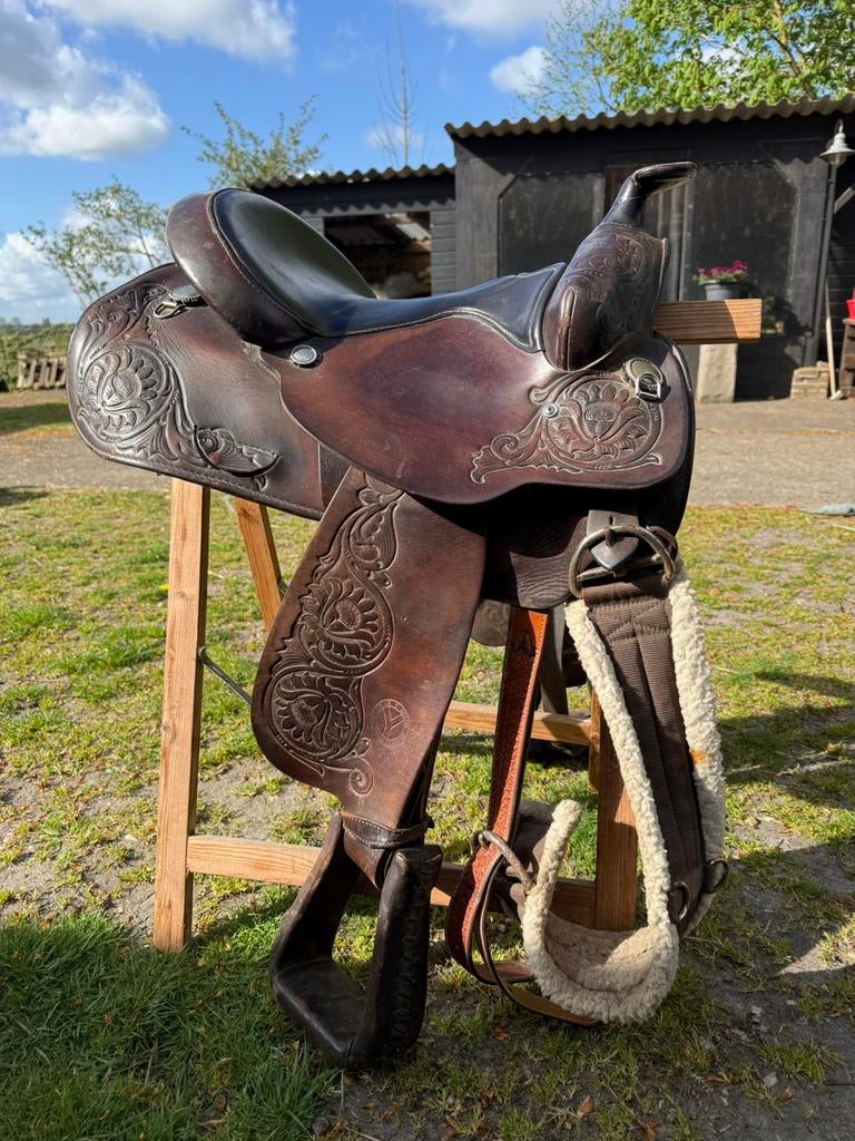 Westernzadel Circle Y, Dieren en Toebehoren, Ophalen, Gebruikt, Western