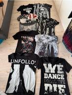 Festival shirts S / M heren shirts rawstyle, Ophalen, Zo goed als nieuw, Zwart