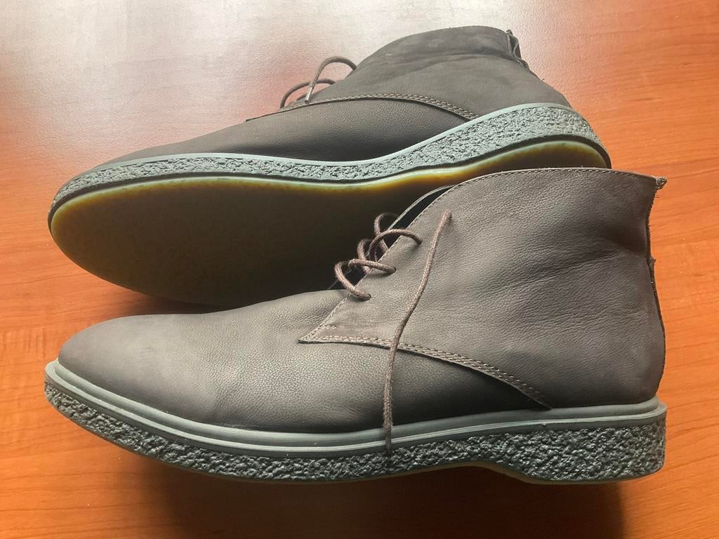 Halfhoge herenschoen bruin suede STATE OF ART zgan, Kleding | Heren, Schoenen, Ophalen of Verzenden, Zo goed als nieuw, Bruin