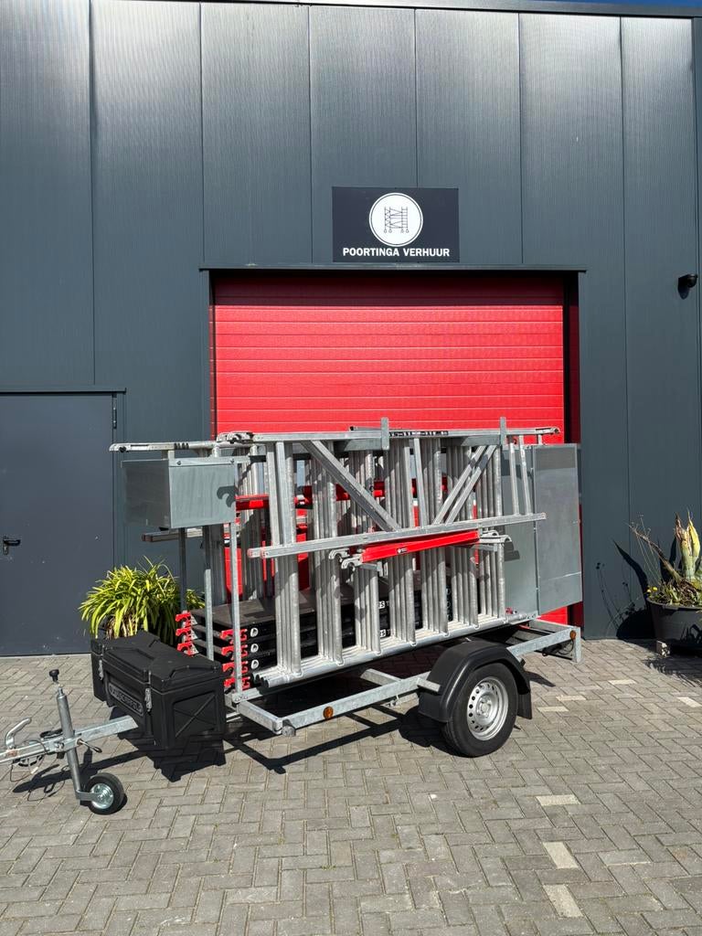 Conplete altrex rolsteiger 10.2 m wh ( gekeurd ), Doe-het-zelf en Verbouw, Ophalen, Gebruikt, Poortingaverhuur@gmail.com, 8426AP