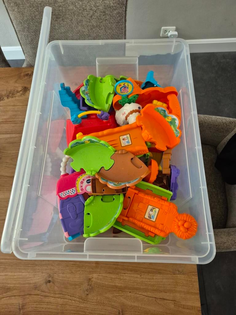 Zoef zoef Dieren Vtech complete set!, Ophalen, Gebruikt