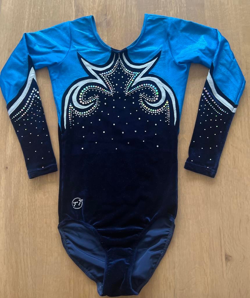 ZGAN TT Gymnastics turnpakje lange mouwen maat 164, Sport en Fitness, Turnen, Kindermaat 146 t/m 176, Ophalen of Verzenden, Zo goed als nieuw
