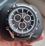 Seiko Astron Solar GPS SBXB015 heren horloge met saffierglas, Seiko, Staal, Polshorloge, Ophalen of Verzenden