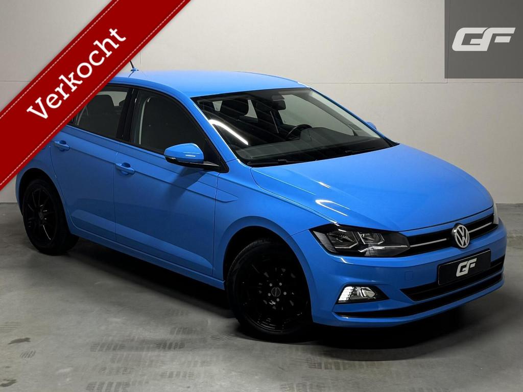 Volkswagen Polo 1.0 TSI Beats ACC Carplay NAP Trekh Navi, Auto's, Volkswagen, Voorwielaandrijving, Stof, Met garantie (alle), Blauw