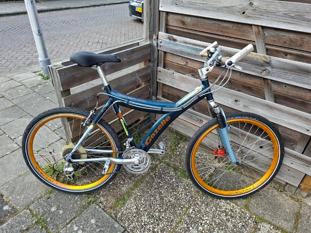 Gazelle herenfiets special design, Ophalen, Gebruikt, Vering, Meer dan 20 versnellingen
