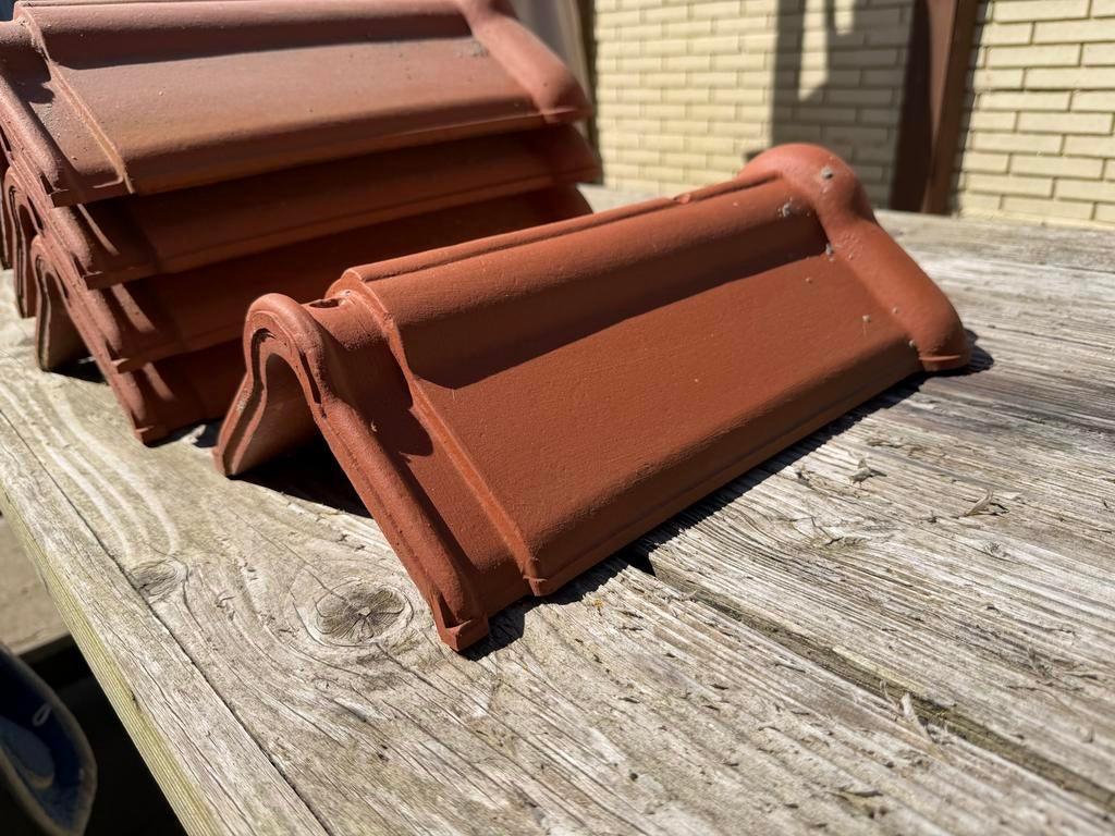 Nieuwe Koramic dakpannen, terracotta, Ophalen, Steen of Klei, Nieuw, Minder dan 5 m²