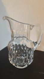 Prachtige zware onbeschadigde kristal waterkan., Ophalen of Verzenden