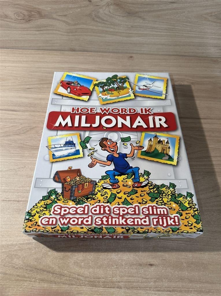Hoe word ik miljonair - s6071, Hobby en Vrije tijd, Gezelschapsspellen | Bordspellen, Verzenden, Zo goed als nieuw