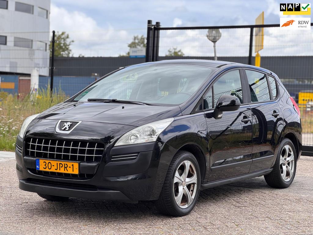 Peugeot 3008 1.6 VTi SR/AIRCO/CRUISE/TREKHAAK/, Auto's, Peugeot, Gebruikt, 4 cilinders, Zwart, Bedrijf
