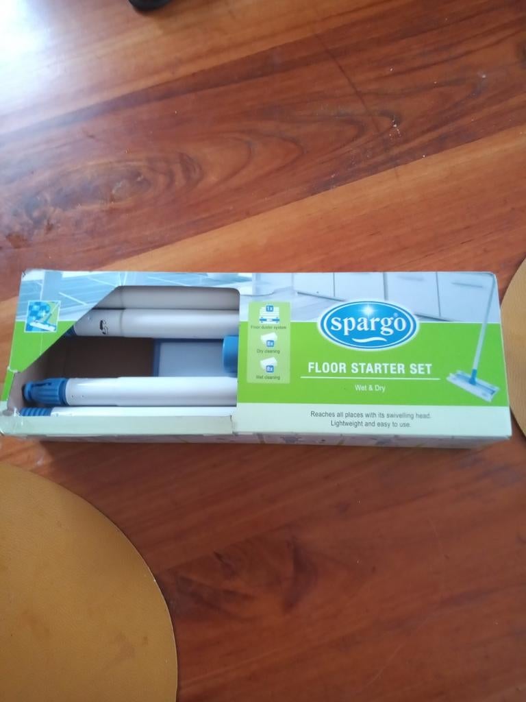 Spargo floor starter set met bijbehorende doeken. Nieuw, Huis en Inrichting, Ophalen