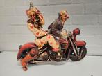 CLOWNS , VINTAGE MOTOR 52 CM , BIKE , OLDTIMER  , MANCAVE.., Ophalen of Verzenden, Overige typen