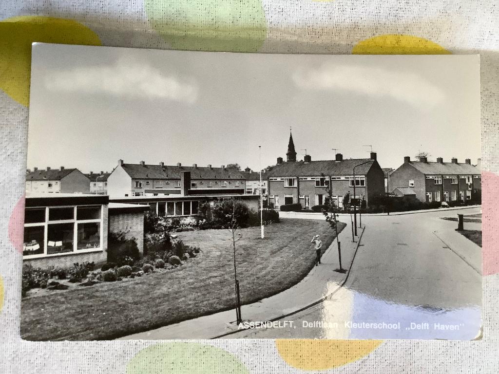 Assendelft, Verzamelen, Ansichtkaarten | Nederland, Ophalen of Verzenden, 1960 tot 1980, Gelopen, Noord-Holland