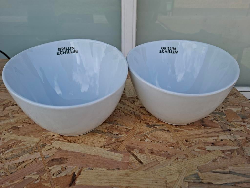 2 x Gusta schaal Grillin & Chillin, Overige materialen, Gebruikt, Ophalen of Verzenden, Schaal of Schalen