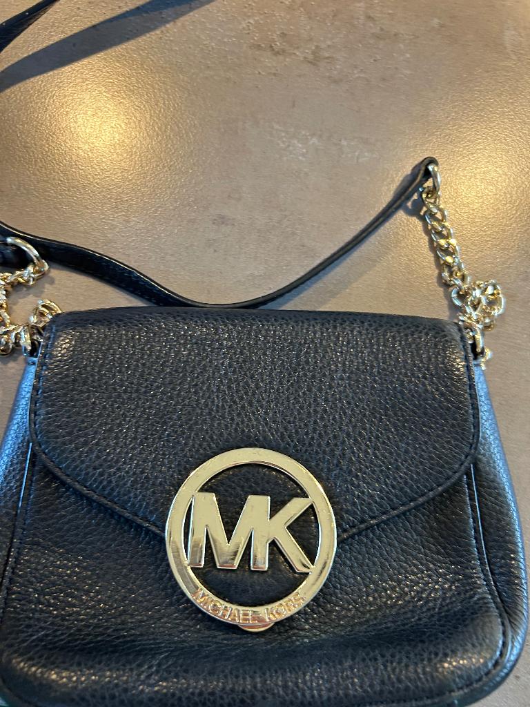 Zwart Michael Kors tasje, Ophalen of Verzenden, Zo goed als nieuw, Zwart, Schoudertasje