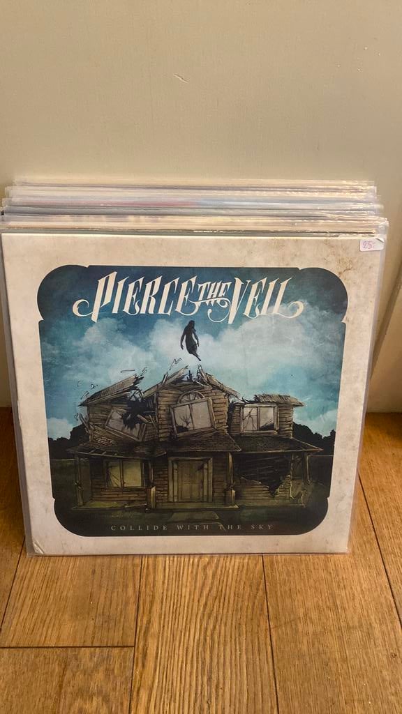 Lp pierce the veil, collide with the sky, Ophalen of Verzenden, Zo goed als nieuw, Overige formaten, Poprock