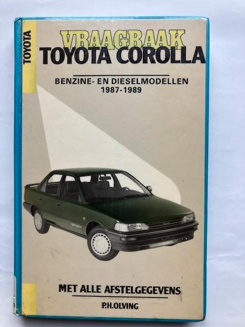 Vraagbaak    Toyota Corolla benz en diesel  1987 - 1989, Auto diversen, Ophalen of Verzenden