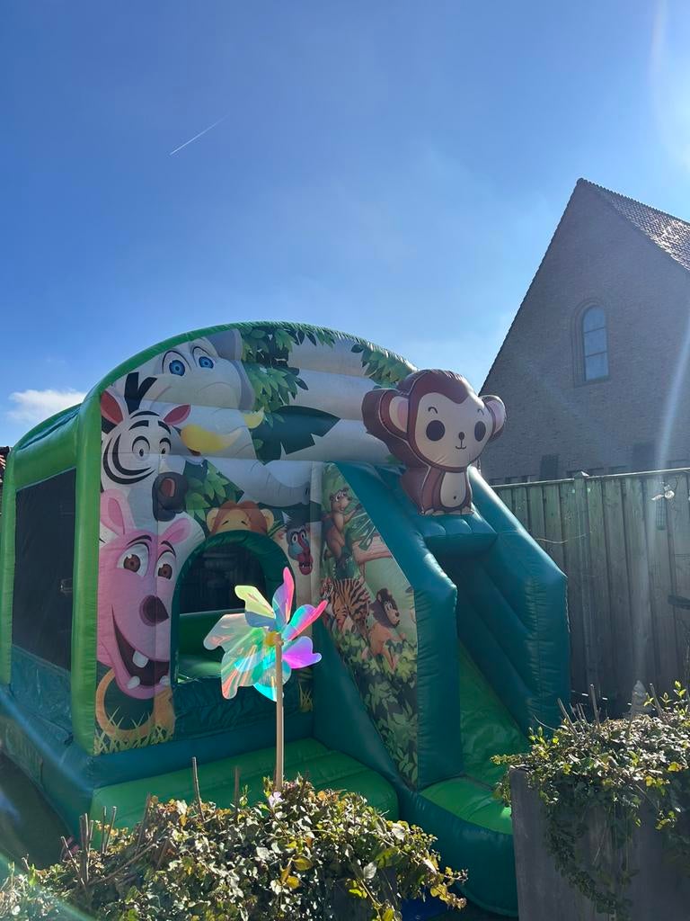 Springkussen te huur - huren div. Thema’s kinderfeestje, Ophalen, Gebruikt, Overige