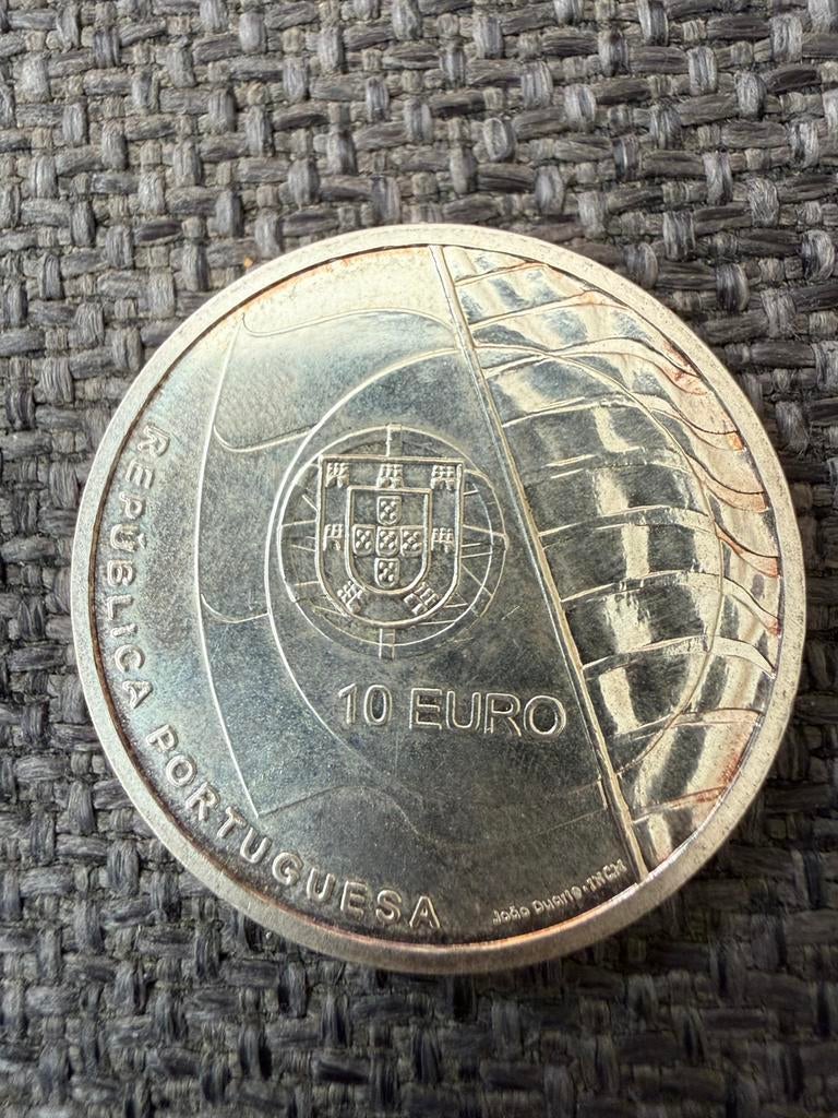 Portugal 10 euro 2007 zilver, Ophalen of Verzenden, Portugal, 10 euro, Zilver