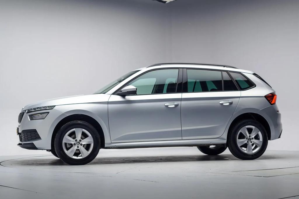 Skoda Kamiq 1.0 TSI Ambition [ LED Apple/Android Lane depart, Auto's, Skoda, 21 km/l, Gebruikt, 49 €/maand, Origineel Nederlands