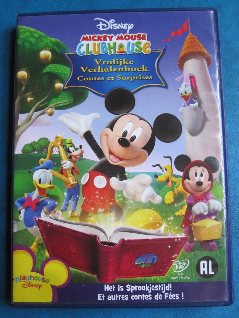 Mickey Mouse Clubhouse - Vrolijke Verhalenboek (DISNEY), Cd's en Dvd's, Tekenfilm, Ophalen of Verzenden, Zo goed als nieuw, Alle leeftijden