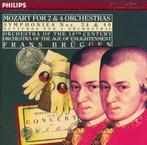 MOZART Symphonies nos. 34 & 40 CD BRUGGEN PHILIPS OLD ZGAN, Ophalen of Verzenden, Classicisme, Zo goed als nieuw, Orkest of Ballet
