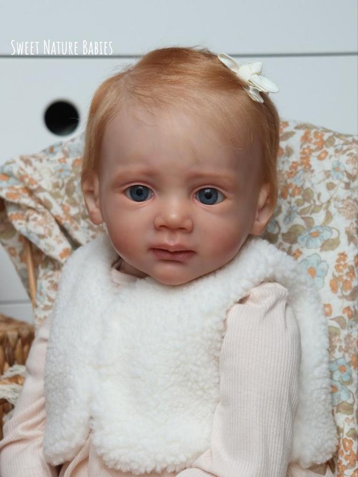 Reborn toddler Fritzi, Verzamelen, Poppen, Nieuw, Pop, Levensecht of Reborn, Ophalen of Verzenden
