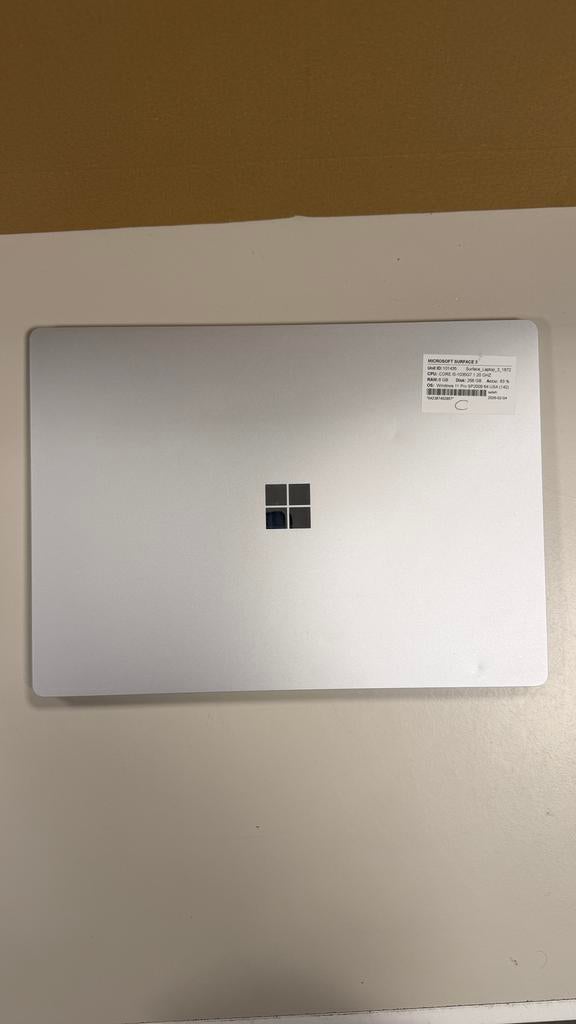 Surface Laptop 3 – i5 – 8GB – 256GB – 6 mnd garantie, Microsoft, Microsoft, 2 tot 3 Ghz, Qwerty