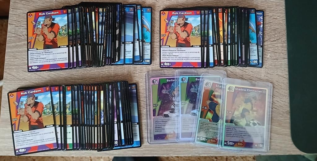 Inazuma Eleven TCG Galactic Champions (Frans), Verzenden, Gebruikt, Meerdere kaarten, Foil