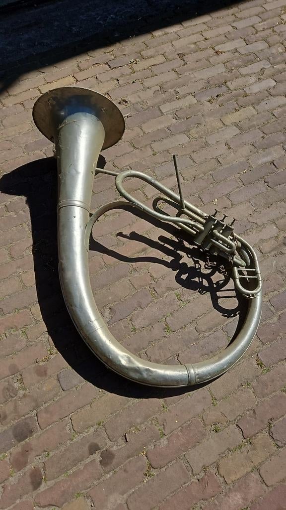 Muziekinstrument antiek decoratie, Ophalen of Verzenden, Gebruikt, Trommel