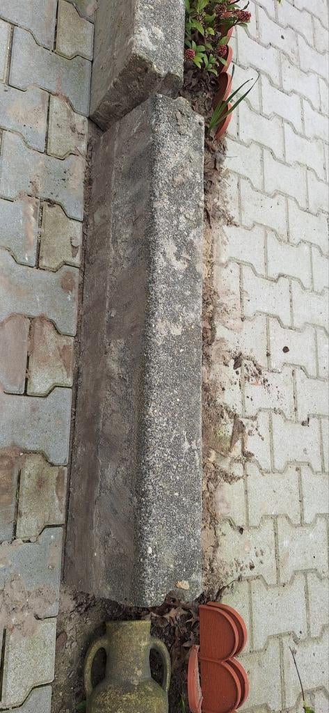 GRATIS 5 gebruikte stoepbanden van 1 meter, Tuin en Terras, Ophalen, Gebruikt, 100 tot 200 cm, Blok