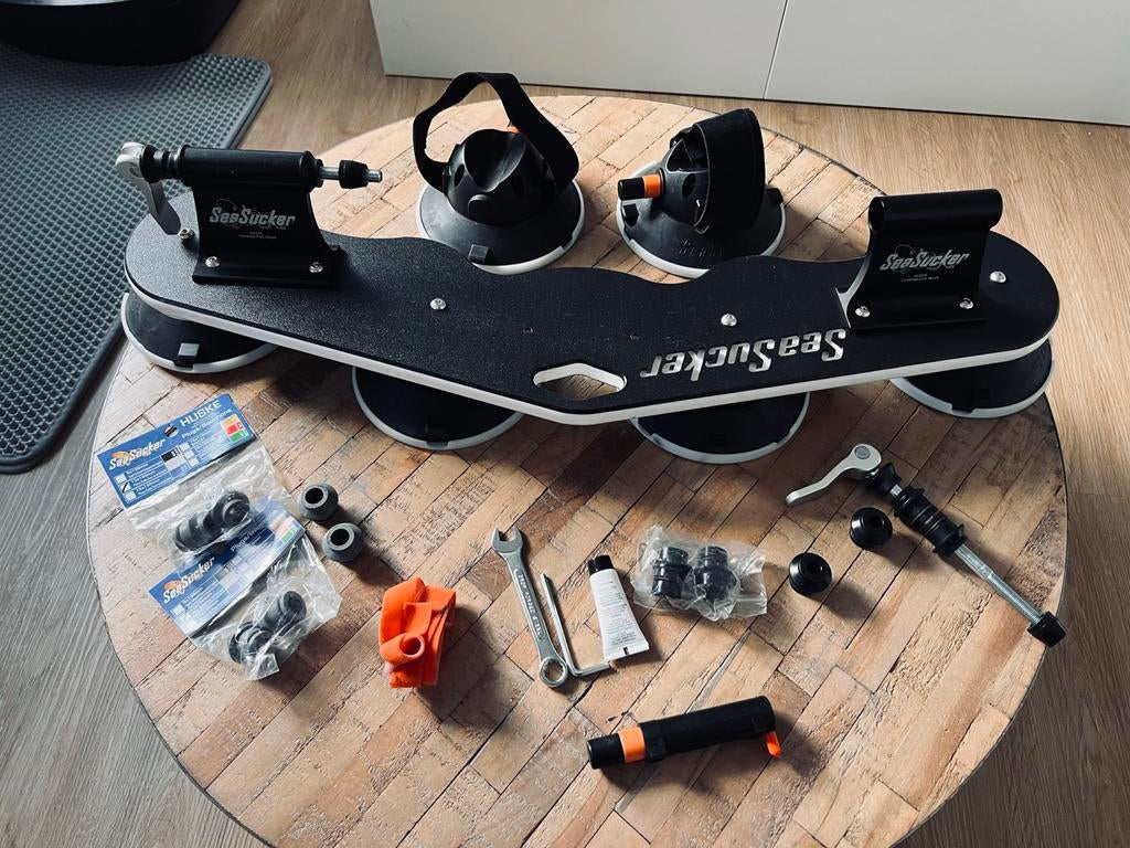 SeaSucker Mini Bomber fietsendrager met accessoires, Auto diversen, Fietsendragers, Zo goed als nieuw, Ophalen of Verzenden