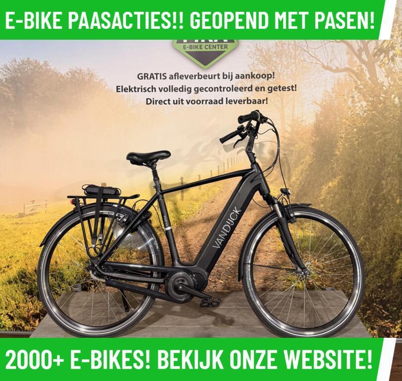 Van Dijck Freya Elektrische fiets met Kreutzer midden motor, Overige merken, Ophalen of Verzenden, 50 km per accu of meer, 55 tot 59 cm