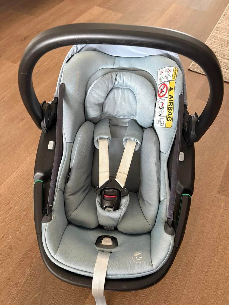 Maxi Cosi Coral 360, Ophalen, Autogordel of Isofix, Gebruikt, 0 t/m 13 kg