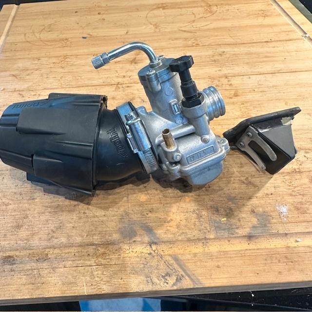 ZIP 50 / 72cc 2t  POLINI carburator 21mm met filter, Fietsen en Brommers, Scooters | Piaggio, Nieuw, Zip, Maximaal 45 km/u, Tweetakt
