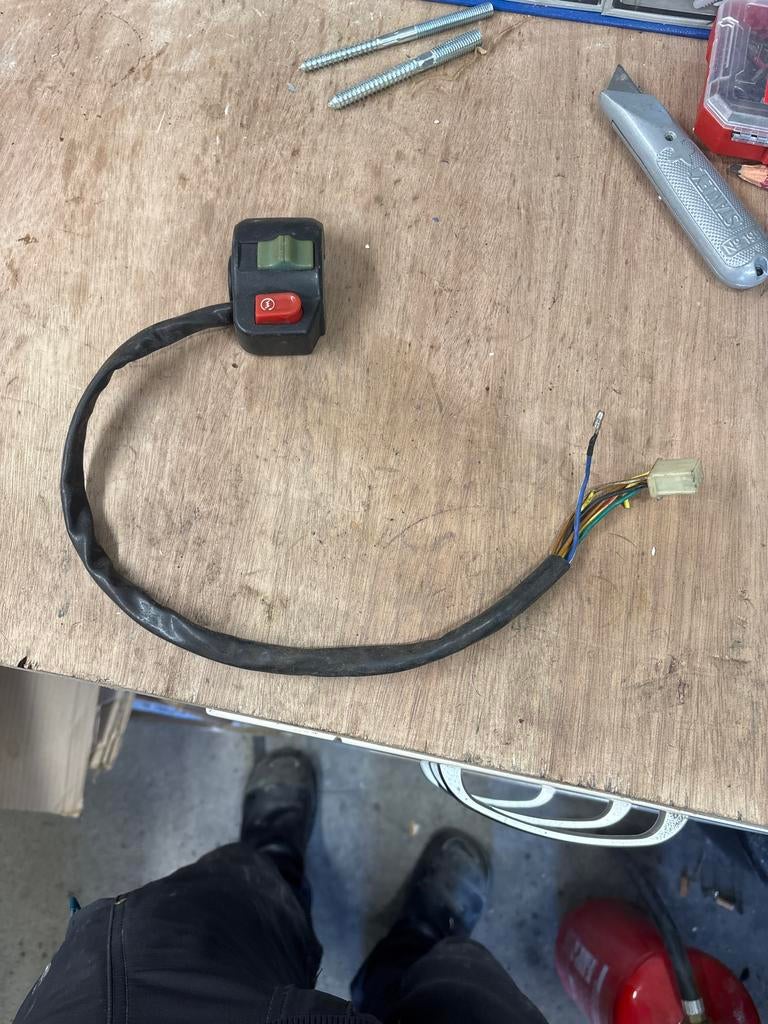 Tomos stuurschakelaar - Gebruikt, Fietsen en Brommers, Ophalen of Verzenden, Gebruikt